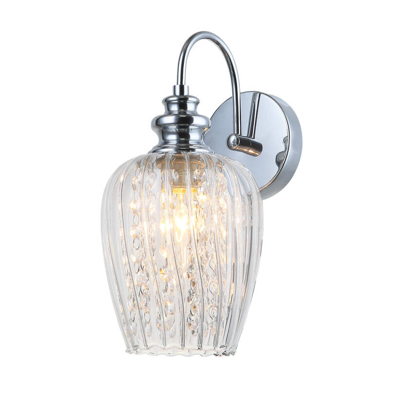 Italux kinkiet lampa ścienna Pirita CR C MBM2286/1C CR 