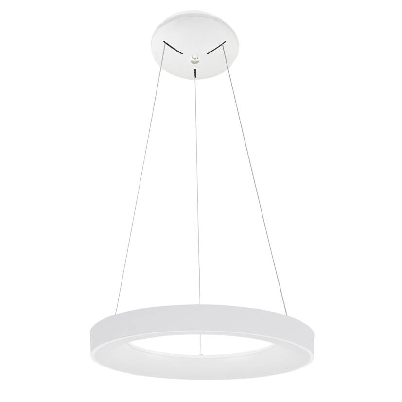 Italux Giulia 5304-840RP-WH-3 lampa wisząca biała 48cm 3000K LED 40W 