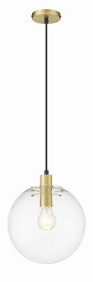 Light Prestige Puerto LP-004/1P M GD lampa wisząca złota 1x50W E27 25cm