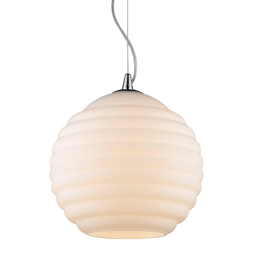 Italux lampa wisząca Encore 19047-1P-L-WH biała 35,5cm