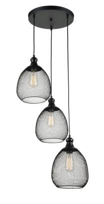 Maytoni Grille T018-03-B lampa wisząca 3xE27 30 cm