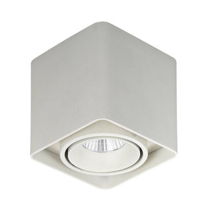 Italux Bonnie SLC78004/10W WH oprawa natynkowa nowoczesna LED 10W 3000K 10cm IP20