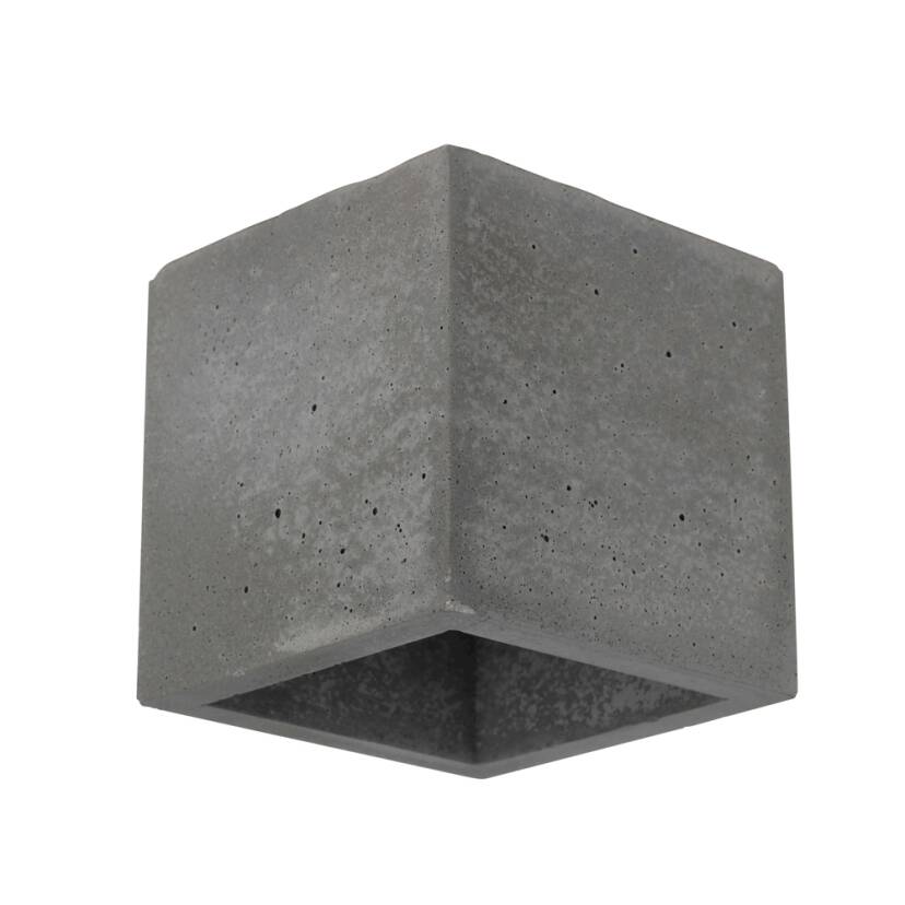 Spot Light 2255136 Block kinkiet lampa ścienna szary beton 1xG9 28W 11cm