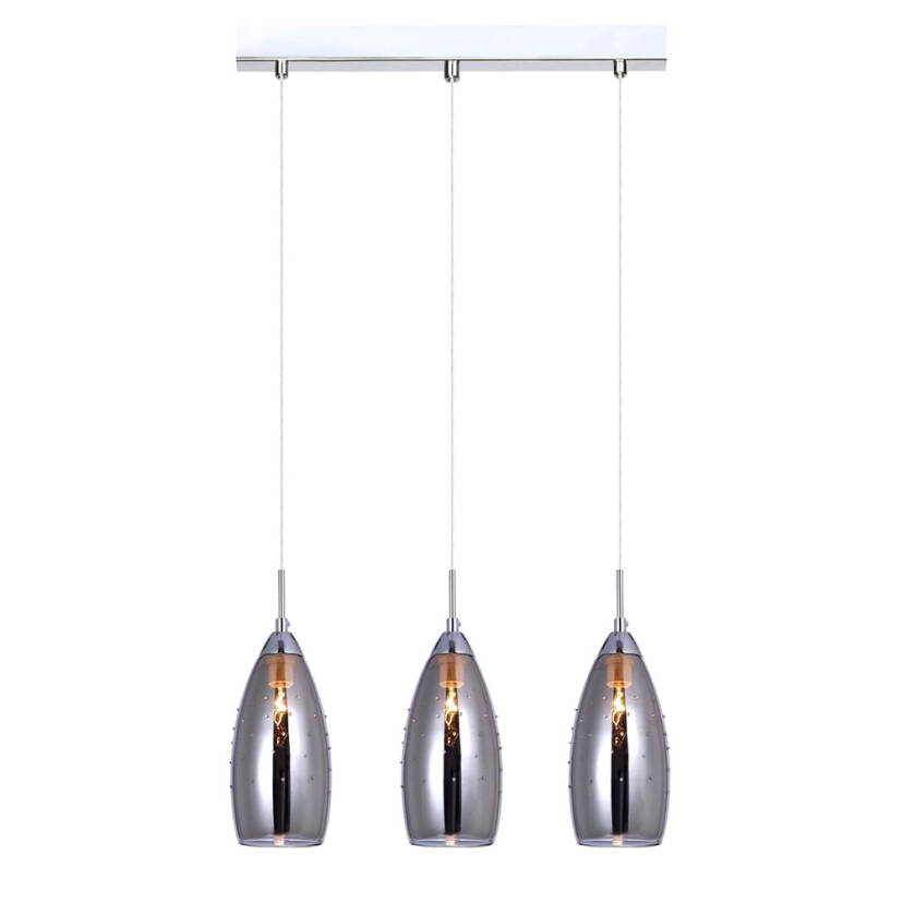 Italux lampa wisząca Grace MDM2170/3 A chrom 55cm