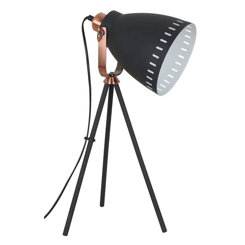 Italux lampa stołowa Franklin ML-HN2278-B+RC grafitowy