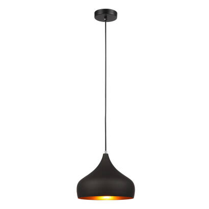 Italux lampa wisząca Salvio MDM2429/1 czarna 24cm