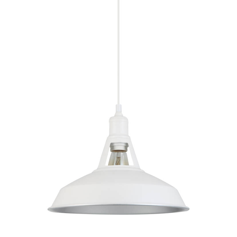 Italux Freya MDM-2315/1 M W+SL lampa wisząca biały 31cm IP20 E27 1x40W