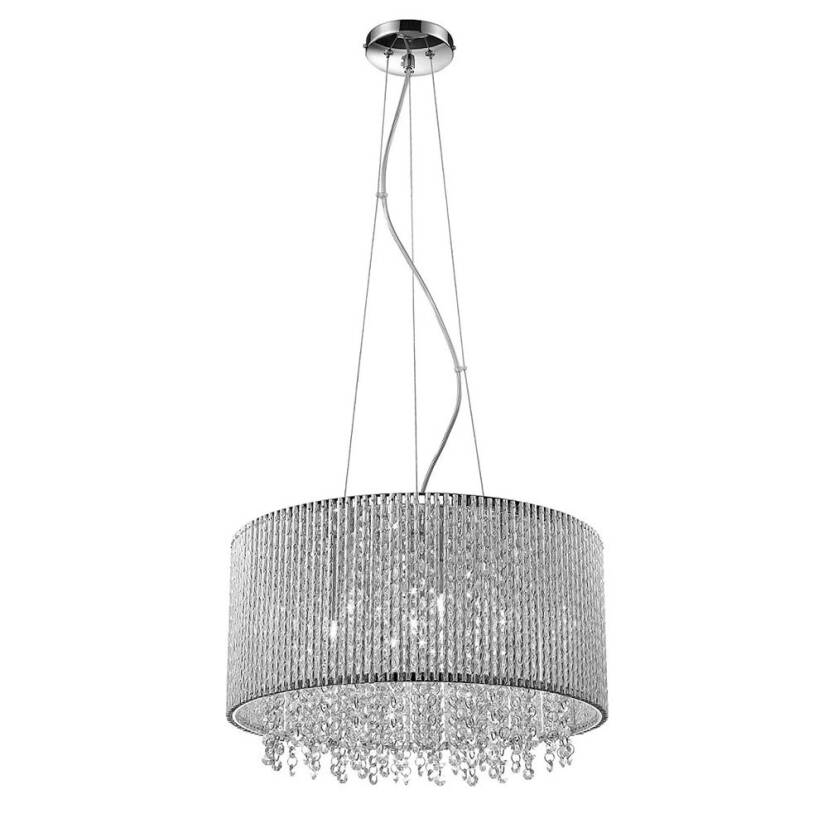 Italux lampa wisząca Anabella P0207-07D-F4QL z kryształkami 43cm