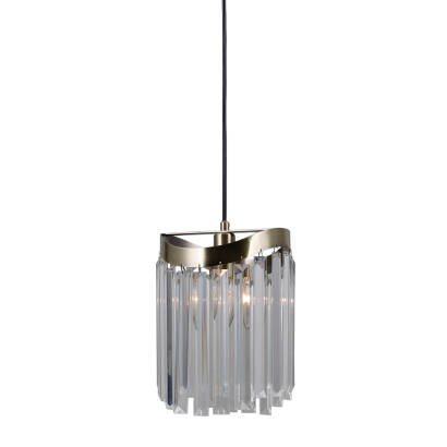 Italux Sabriga PND-44544-1 lampa wisząca glamour IP20 E14 1x40W 18cm