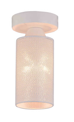 Candellux INDIRA 31-58614 plafon lampa sufitowa 1X40W E14 abażur biały 10cm