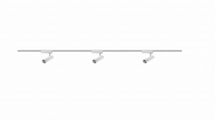 Light Prestige Rocca SET 1F LP-1019/1W WH SET szynoprzewód z oprawami biały 3x10W LED 4000K 150cm 