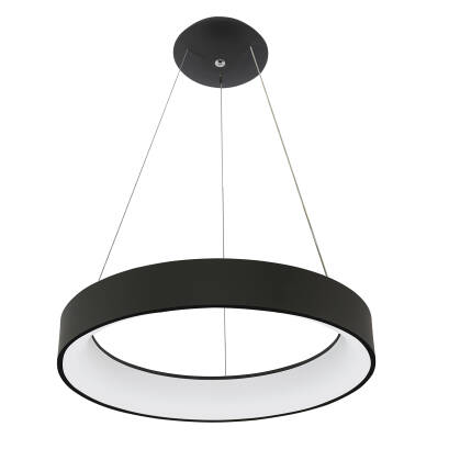 Italux Chiara 3945-842RP-BK-3 lampa wisząca czarny 60cm IP20 LED 42W 3000K