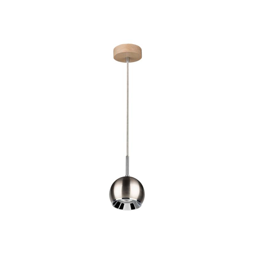 Spot Light 5141174 Ball Wood lampa wisząca dąb olejowany