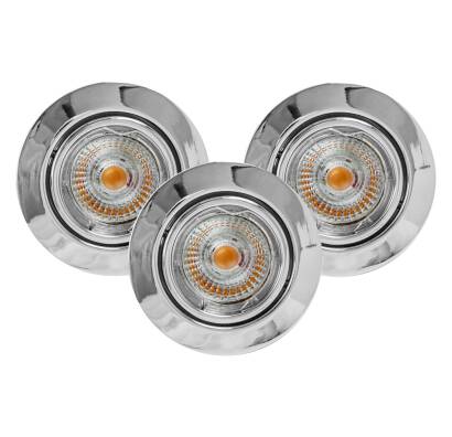 Spot Light 2601328 Ledsdream Round oprawa wpuszczana zestaw 3 szt.3xLED GU10 5W IP20 9cm