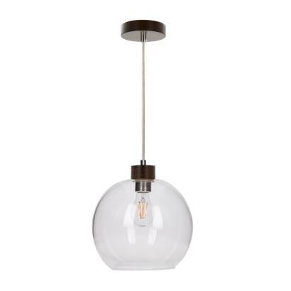 Spot Light 13560176 Svea lampa wisząca drewno orzech 1xE27 60W  24cm