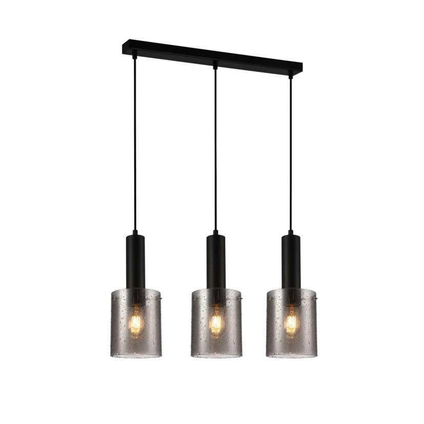 Italux Sardo Rain PND-5581-3-BK+RNSG lampa wisząca IP20 E27 3x40W 100cm