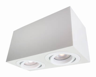 Light Prestige Lyon 2 LP-5881/2SM WH oprawa stropowa biała 2x50W GU10 18cm