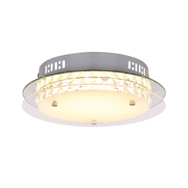 Globo MATARO 49344-18R plafon lampa sufitowa chrom LED 18W 3000K 28cm