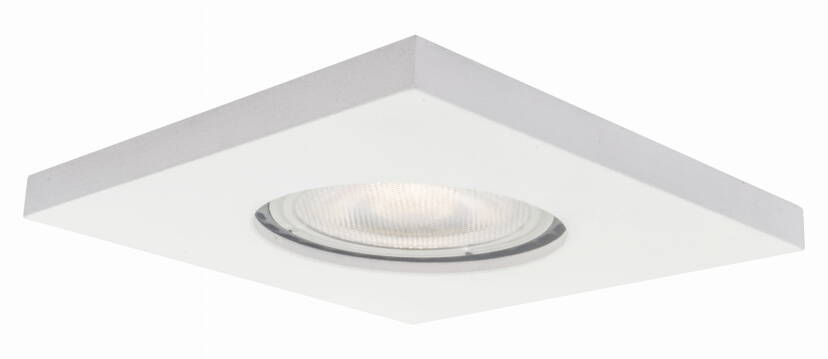 Light Prestige Lagos LP-440/1RS WH square oprawa do wbudowania białe IP65 1x50W GU10 7,7cm