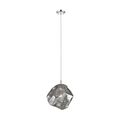 Zuma Line P0488-01A-F4FZ ROCK lampa wisząca chrom 1xE27 40W 30cm