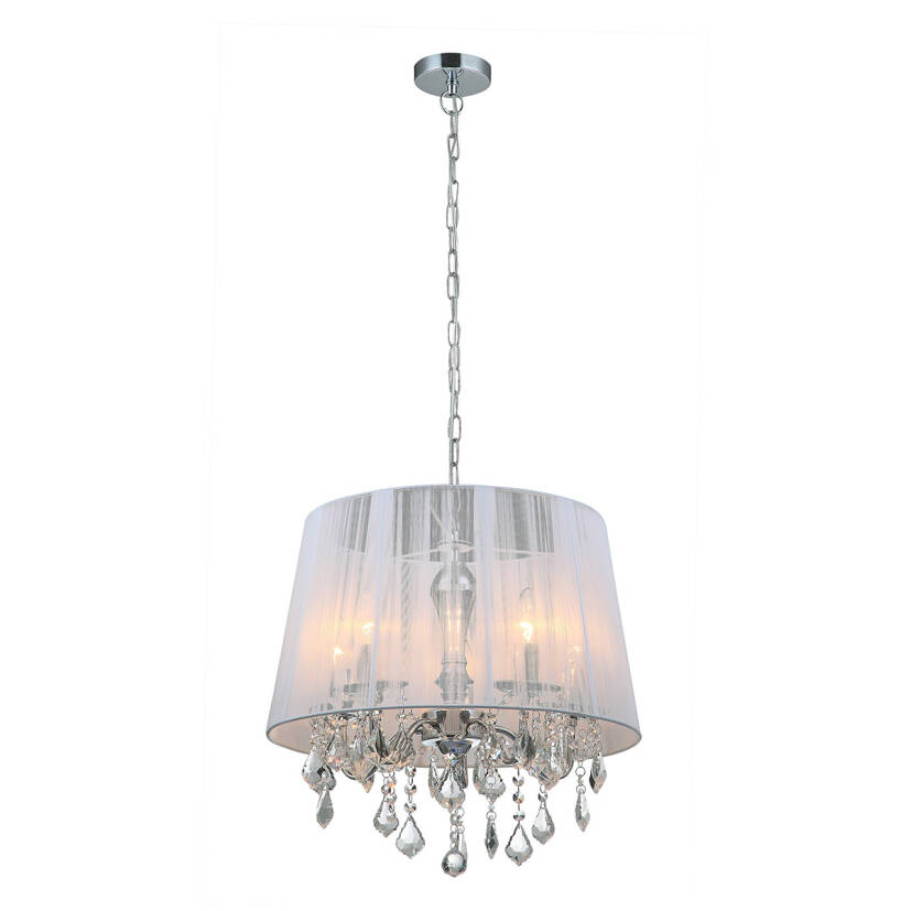 Italux lampa wisząca biała Cornelia MDM-2572/5 W