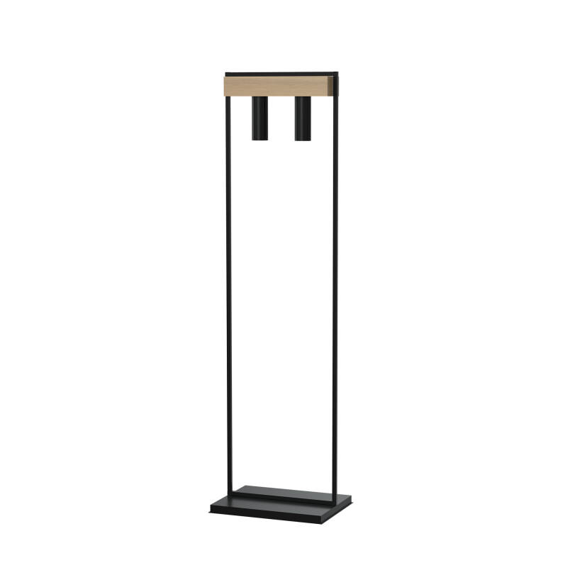 Milagro WEST BLACK MLP5516 lampa podłogowa 2xGU10 150cm