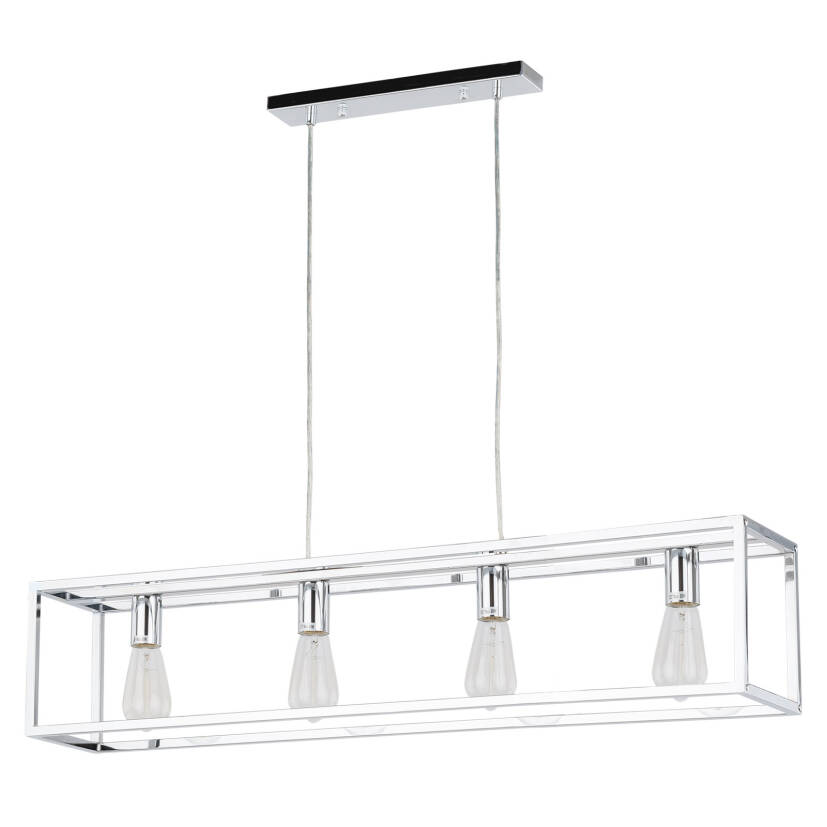 Italux Sigalo MD-BR4366-D4 CH lampa wisząca chrom E27 4x60W IP20 18cm