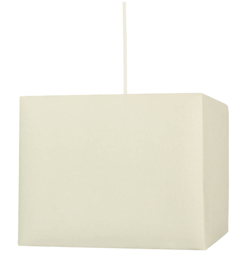 Candellux BASIC 31-06059 lampa wisząca kwadratowy abażur kremowy 1X60W E27 30 cm