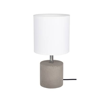 Spot Light 6091936 Strong Round lampa stołowa beton szary 1xE27 25W 30cm