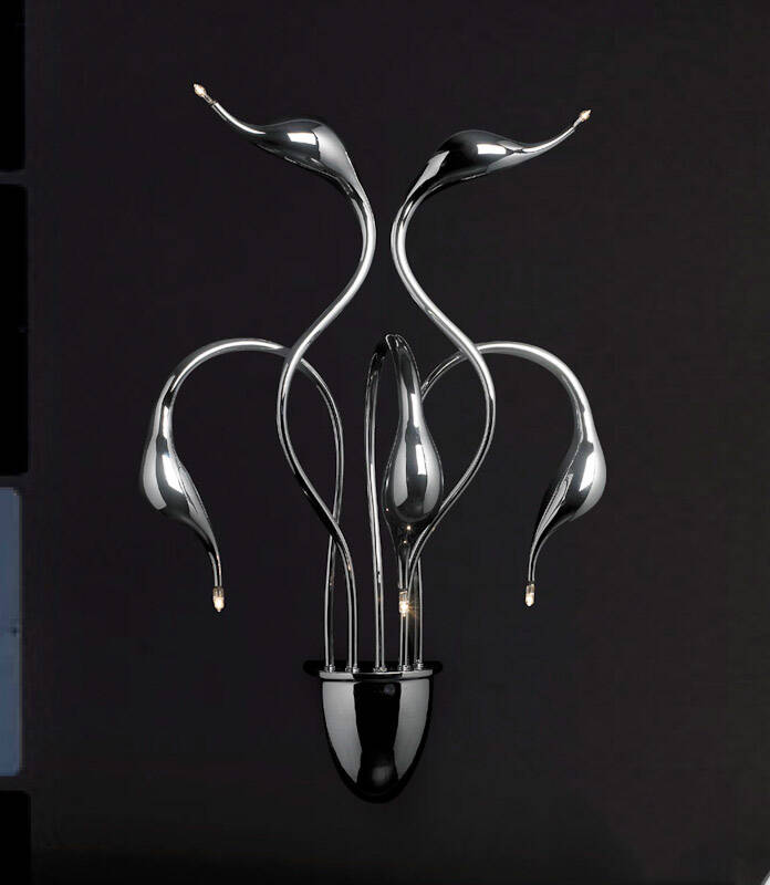 Italux kinkiet lampa ścienna Swan MB8098-5A chrome