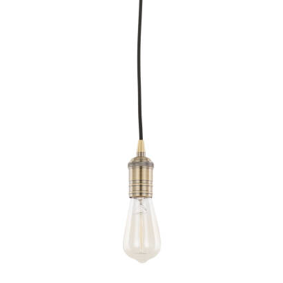 Italux lampa wisząca Atrium DS-M-036 ANTIQUE BRASS antyczny brąz E27