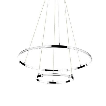 Zuma Line L180619-2 ONTAR lampa wisząca srebrny LED 30W 3000K 60cm