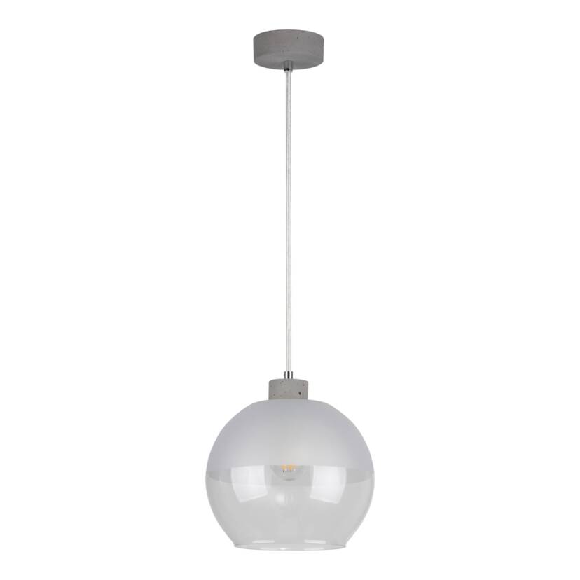 Spot Light 1860136 Fresh lampa wisząca szary beton 1xE27 60W 20cm