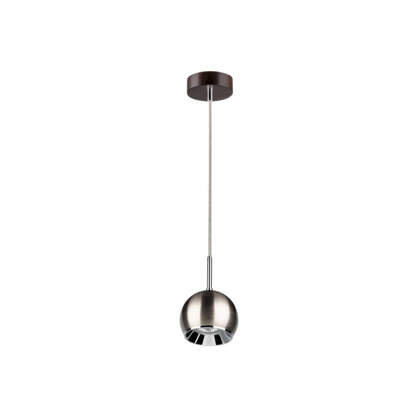 Spot Light 5141176 Ball Wood lampa wisząca orzech