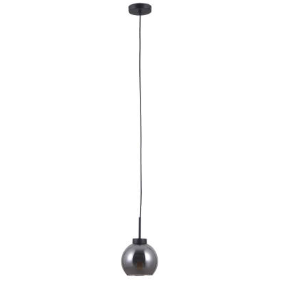 Italux Poggi PND-28028-1B lampa wisząca nowoczesna czarny 15cm IP20 E27