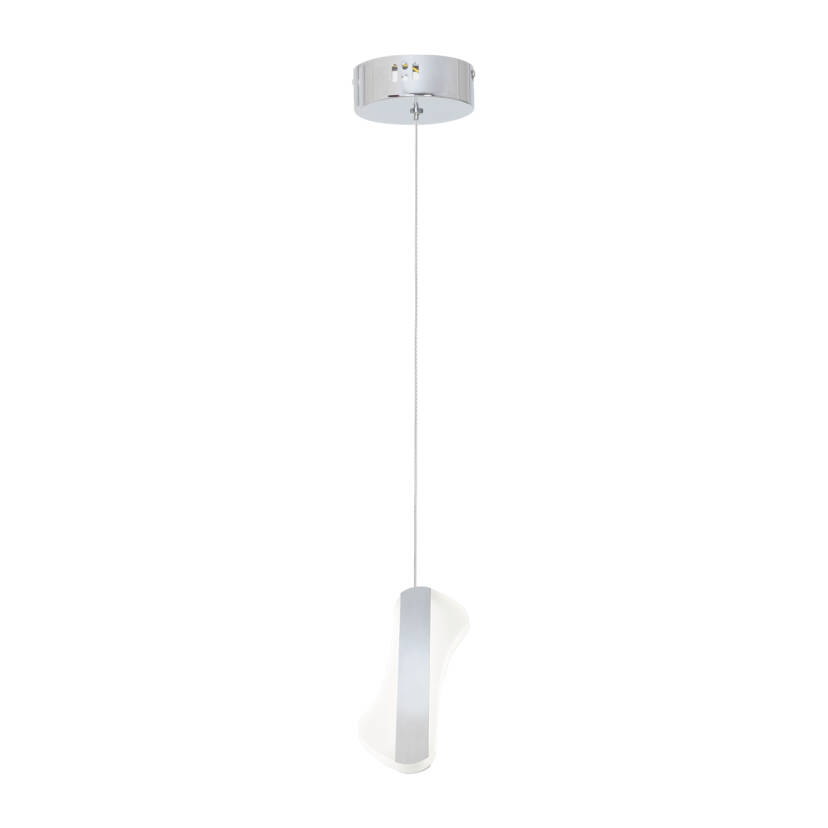 Milagro SASH ML339 lampa wisząca biała wysokość regulowana 8W LED 10cm