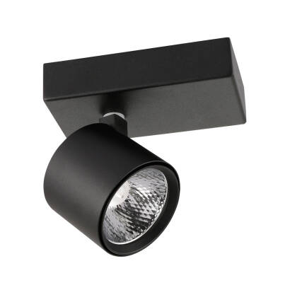 Italux Boniva SPL-2854-1B-BL oprawa stropowa czarna 5W LED 3000K 11,5cm IP20