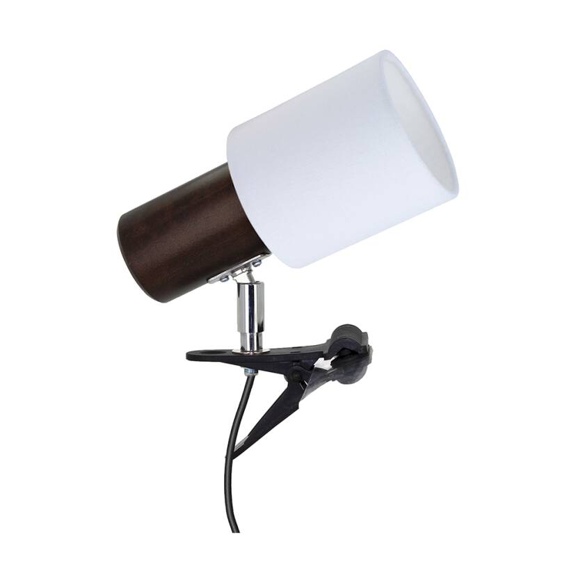 Spot Light 2236176K Treehouse Clips kinkiet lampa ścienna orzech/czarny