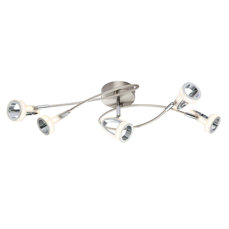 Globo RODRIK 56006-5 plafon lampa sufitowa satynowana 5xLED 4,5W 3000K 41cm