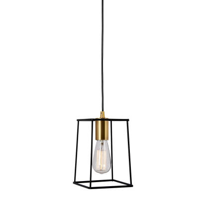 Italux Alanis MD-BR16556-D1-B/G lampa wisząca 1x60W E27 21cm