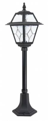 SU-MA Witraż K 5002/3 N lampa wisząca czarna E27 IP43 80cm