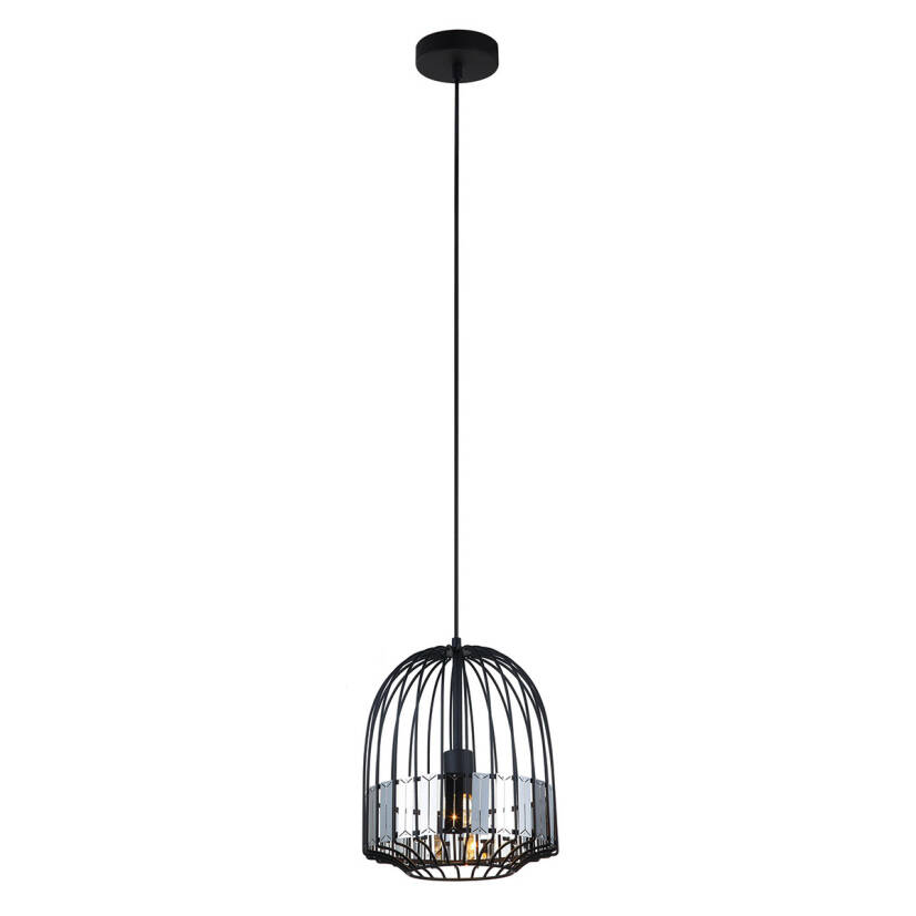 Italux lampa wisząca Aries MDM-2724/1L B BK