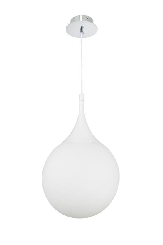 Maytoni Dewdrop P225-PL-300-N lampa wisząca biała 1xE27 8W 30 cm