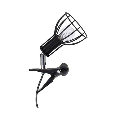 Spot Light 2743104K Megan Clips kinkiet lampa ścienna czarny 1xE14 40W IP20 22cm