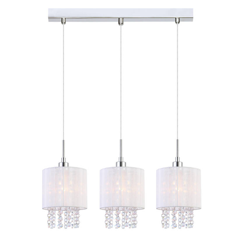 Italux lampa wisząca Astra WH MDM1953-3 W biały 58cm