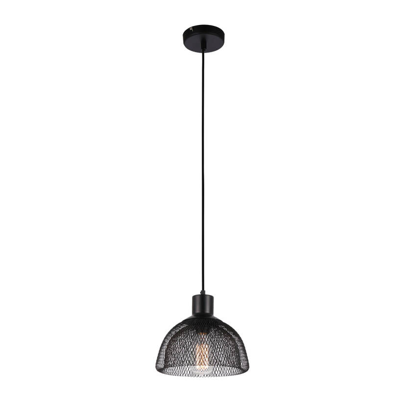 Italux lampa wisząca Julienne MDM-2546/1M czarna 25cm