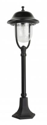 SU-MA Prince K 5002/3/O lampa stojąca czarna E27 IP43 87cm