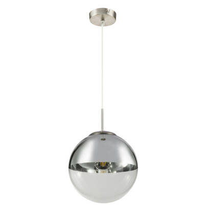 Globo VARUS 15852 lampa wisząca chrom 1xE27 25cm