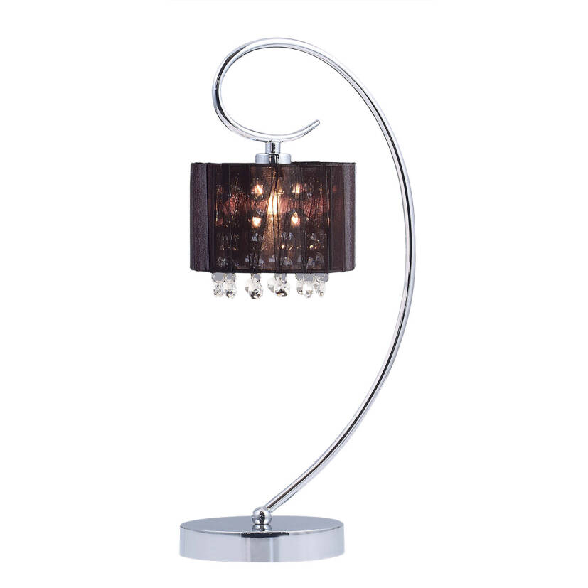 Italux lampa stołowa czarna Span MTM1583/1 BL