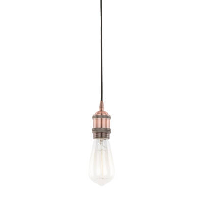 Italux lampa wisząca Classo DS-M-034 RED COPPER czerwona miedź E27